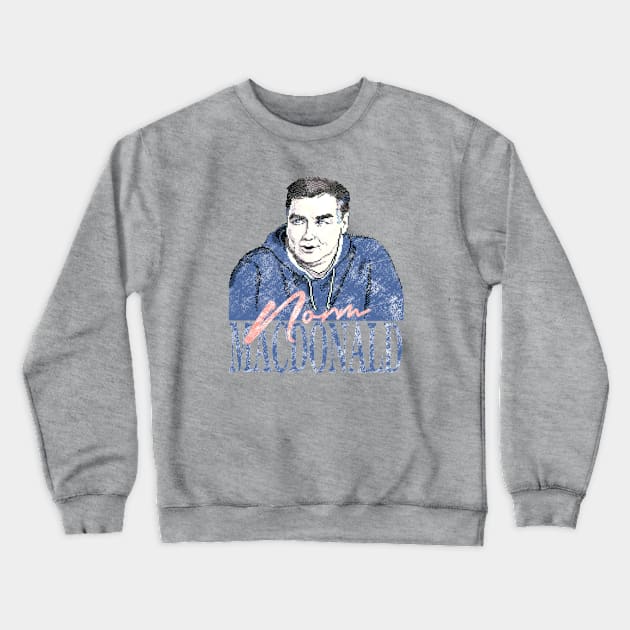 Norm MacDonald Vintage Crewneck Sweatshirt by KnockDown